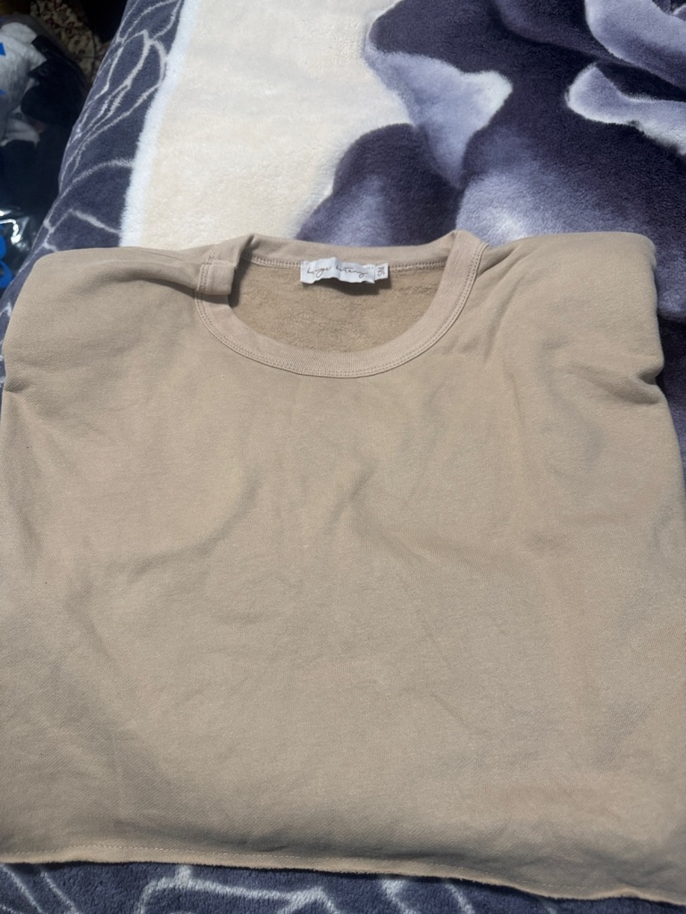 Beige Crewneck Sweatshirt by LuLaRoe
